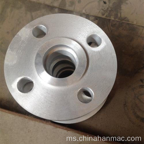 Flange aloi aluminium palsu yang dipasang